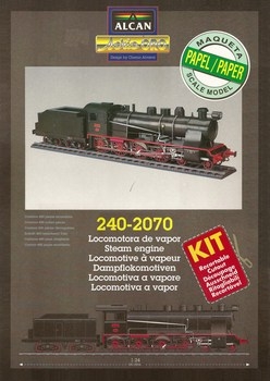 Steam Locomotive 240-2070 [Alcan]