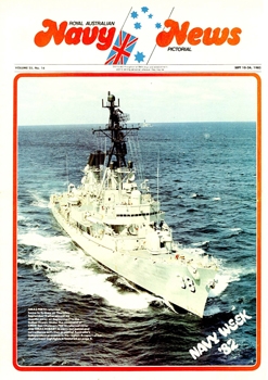 Royal Australian Navy News Pictorial Vol.25 No.15 (1982)