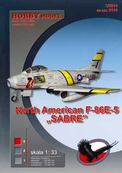 North American F-86E-5 Sabre [Hobby Model 110]