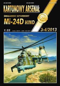 Mi-24D Hind [Halinski Kartonowy Arsenal 2013/3-4]