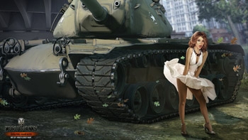 Girls and Tanks. Artworks by Nikita Bolyakov. Part 3