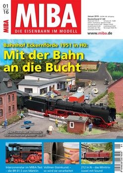 MIBA Die Eisenbahn im Modell 2016-01