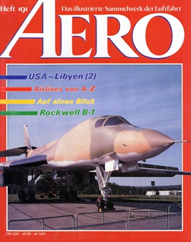 Aero: Das Illustrierte Sammelwerk der Luftfahrt №191