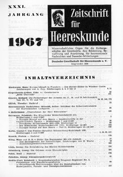 Zeitschrift fur Uniformkunde №209-214