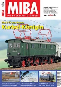 MIBA Die Eisenbahn im Modell 2016-11