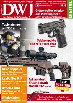 DWJ - Magazin fur Waffenbesitzer 2016-11