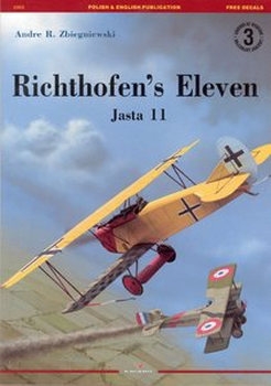 Richthofens Eleven Jasta 11 (Kagero Legends of Aviation 3)