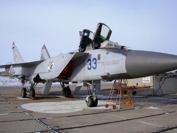 MiG-31 Foxhound (aircraft instrument panel) Walk Around