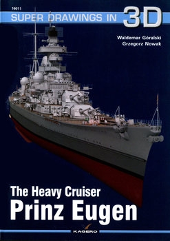 The Heavy Cruiser Prinz Eugen (Super Drawings in 3D 16017)