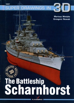 The Battleship Scharnhorst (Super Drawings in 3D №16007)