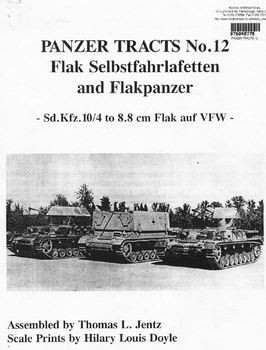 Panzer Tracts No.12 Flak Selbstfahrlafetten and Flakpanzer