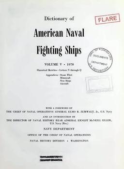 Dictionary of American Naval Fighting Ships vol V