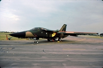 General Dynamics F-111E Walk Around