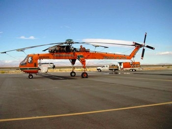 Sikorsky S-64E Skycrane Walk Around