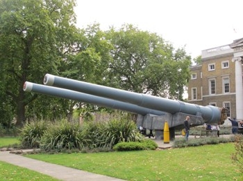 British BL 15 inch Mk I Naval Gun Walk Around