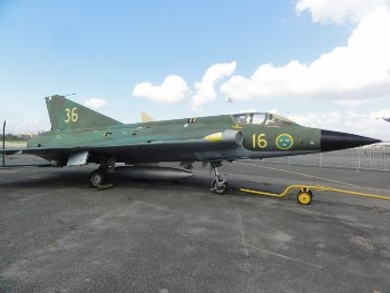Saab J-35A Draken Walk Around