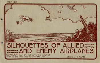 Silhouettes of Allied and Ememy Airplanes