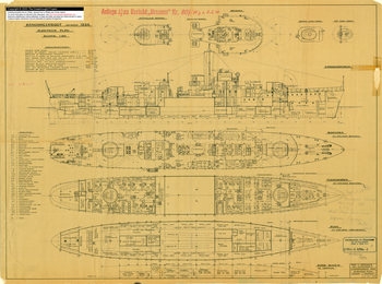 Warships Dreadnought And Other Projects: German Original Plans