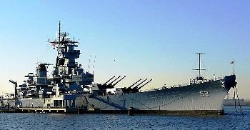 Battleship USS New Jersey Walk Around