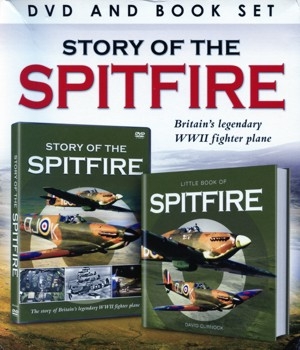 Story of the Spitfire. Britain's legendary WWII fighter plane (Book + DVD set)