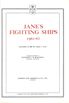 Jane's Fighting Ships 1961-62