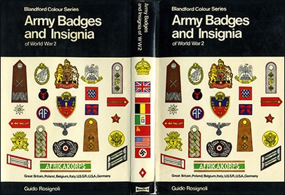 Blandford Colour Series. Army Badges and Insignia of World War 2