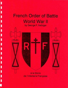 French Order of Battle - Nafziger