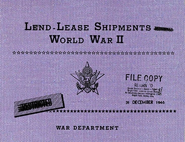"Lend-Lease Shipments. World War II" (         - ( 31  1946.))