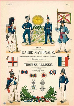 Les Uniformes de I'Armee Francaise (1690-1894) Tome V (Garde Nationale. Troupes Alliees)