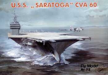 USS Saratoga CVA 60 (Fly Model 072)