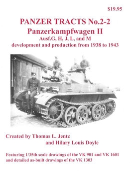 Panzerkampfwagen II Ausf.G, H, J, L, and M (Panzer Tracts No.2-2)