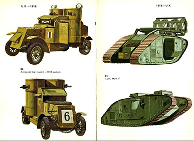 Tanks and Other Armoured Fighting Vehicles 1900 to 1918