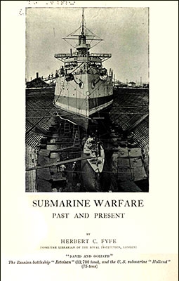 Submarine Warfare. Post and present