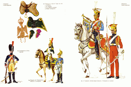 Uniformes des armees de Waterloo 1815 (Ugo Pericoli)