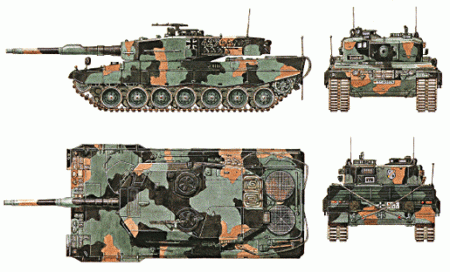Osprey New Vanguard 24 - Leopard 2 Main Battle Tank 1979-98