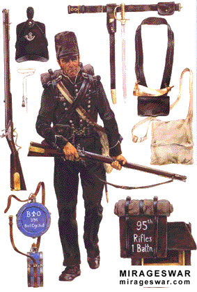 Rifleman elite soldiers of the wars against Napoleon (Military Illustrated )