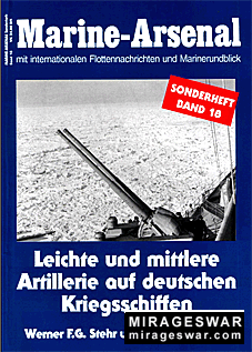 Marine-Arsenal.band 18. Leichte und Mittlere Artillerie auf Deutschen Kriegsschiffen