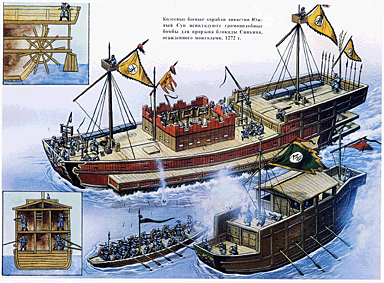 Война на море № 19. Боевые корабли древнего Китая 202 г. до н.э. - 1419 г.