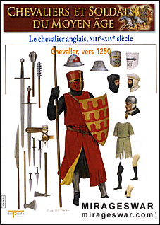 Osprey Delprado - Chevaliers Et Soldats Du Moyen Age - 032 - Le Chevalier Anglais , XIII - XIV siecle