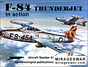 Squadron-Signal In Action n 1061 - F-84 Thunderjet