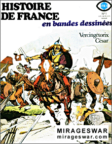 HISTOIRE DE FRANCE 01 - Vercingetorix Cesar.  BANDES DESSINEES LAROUSSE