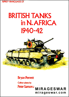 Osprey Vanguard 23 - British Tanks In N. Africa 1940-42