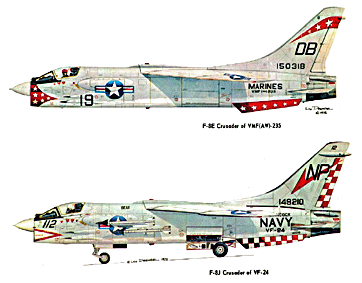 Squadron Signal Aircraft In Action n 1007 F-8 Crusader