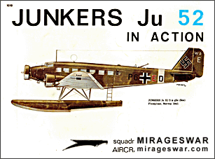 Squadron Signal Aircraft In Action n 1010 Junkers Ju-52