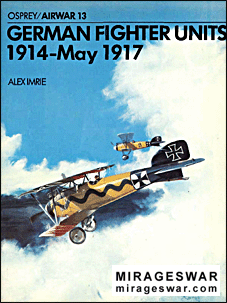 Osprey - Airwar 13 - German Fighter Units 1914-May 1917