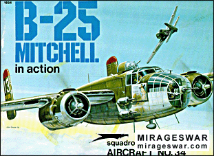 Squadron Signal - Aircraft In Action 1034 B-25 Mitchell.