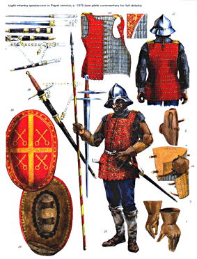 Osprey Warrior 25 - Italian Militiaman 1260-1392