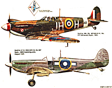 Squadron Signal - Aircraft In Action 1039 Spitfire