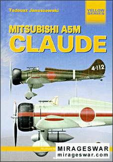 Mitsubishi A5M Claude. Mushroom Model Magazine Yellow 6107