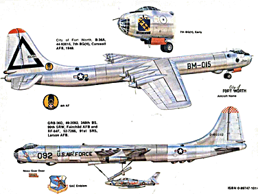 Squadron Signal - Aircraft In Action 1042 B-36